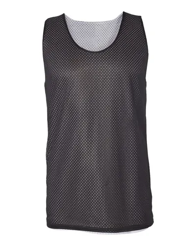 Badger 8529 Men's Pro Mesh Reversible Tank Top — blank tank top, front view
