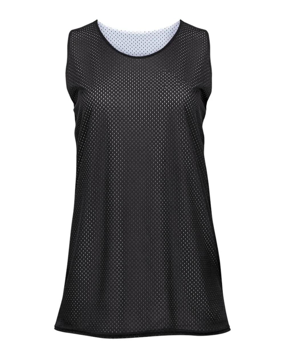 Badger 8978 Women's Pro Mesh Reversible Tank Top — blank tank top, front view