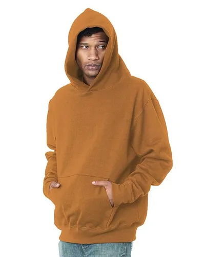 Bayside 4000 Unisex USA-Made Super Heavy Oversized Hooded Sweatshirt — blank hooded sweatshirt, front view