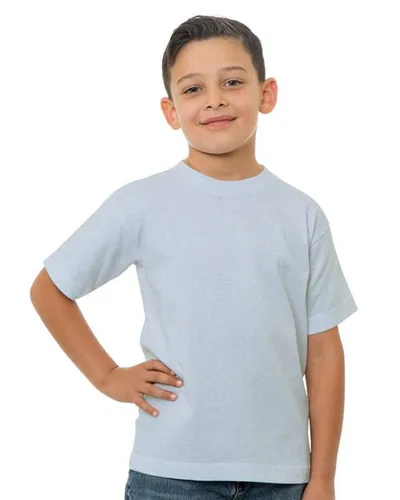 Bayside 4100 Youth USA-Made T-Shirt — blank t-shirt, front view