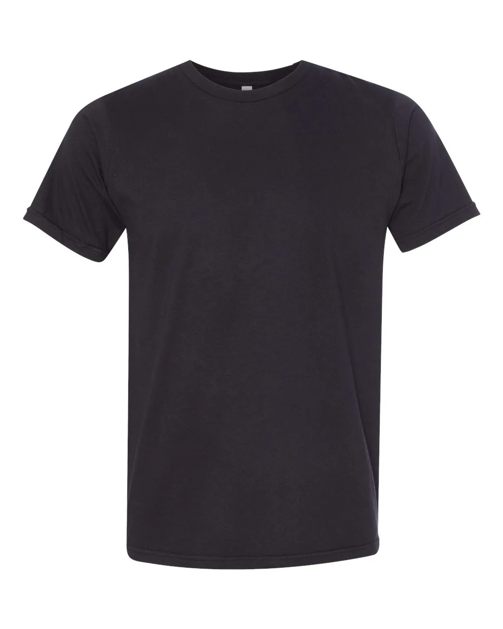 Bayside 5000 Unisex USA-Made Fine Jersey T-Shirt — blank t-shirt, front view
