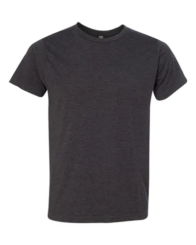 Bayside 5010 Unisex USA-Made 50/50 Fine Jersey T-Shirt — blank t-shirt, front view