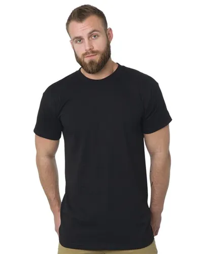 Bayside 5200 Men's Tall USA-Made T-Shirt — blank t-shirt, front view