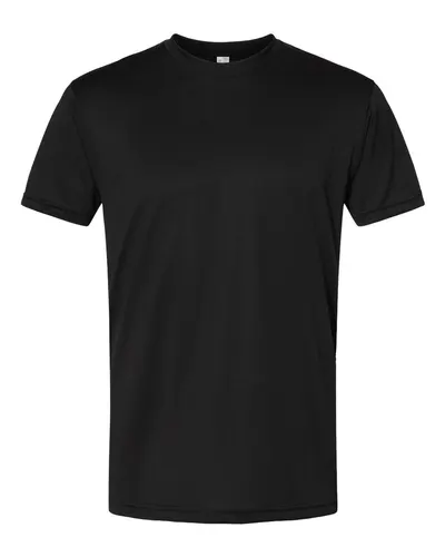 Bayside 5300 Unisex USA-Made Performance T-Shirt — blank t-shirt, front view