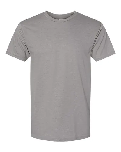 Bayside 5710 Unisex USA-Made Triblend T-Shirt — blank t-shirt, front view