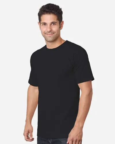 Bayside 5910 Unisex USA-Made Heavyweight Ring-spun T-Shirt — blank t-shirt, front view