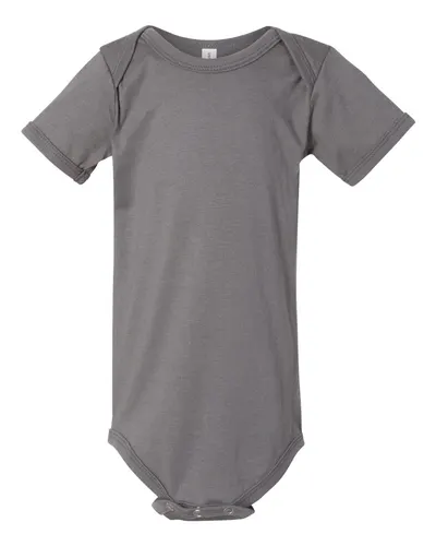 BELLA + CANVAS 100B Infant Jersey One Piece — blank t-shirt, front view