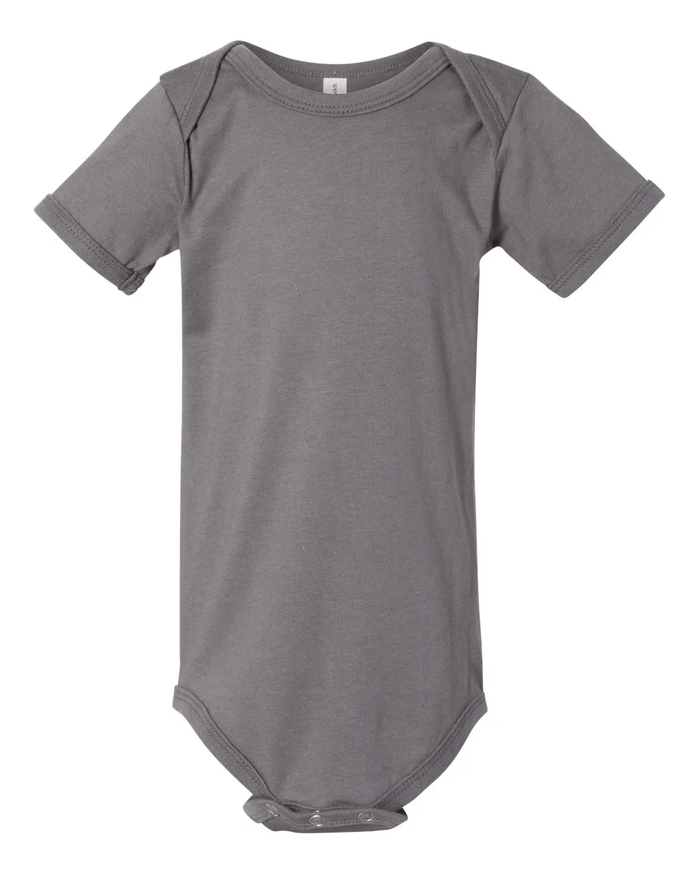 BELLA + CANVAS 100B Infant Jersey One Piece — blank t-shirt, front view