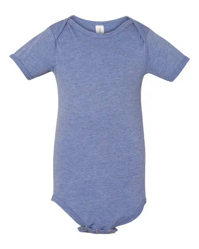 BELLA + CANVAS 131B Infant Triblend One Piece — blank garment, front view