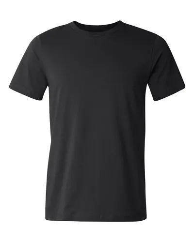 BELLA + CANVAS 3001U Unisex USA-Made Jersey Tee — blank t-shirt, front view