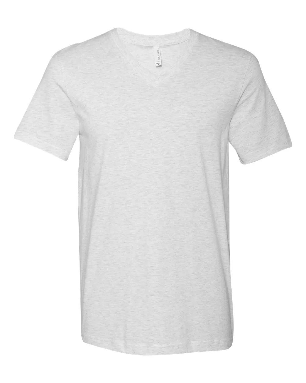 BELLA + CANVAS 3005 Unisex Jersey V-Neck Tee — blank t-shirt, front view