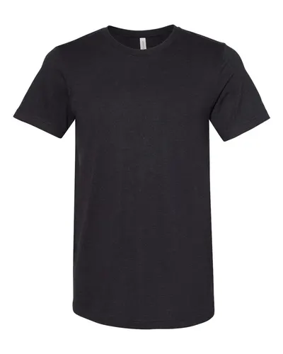 BELLA + CANVAS 3301 Unisex Sueded Tee — blank t-shirt, front view