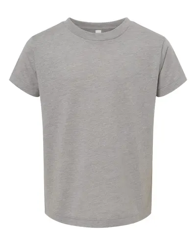 BELLA + CANVAS 3413T Toddler Triblend Tee — blank t-shirt, front view
