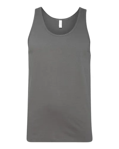 BELLA + CANVAS 3480 Jersey Tank — blank tank top, front view
