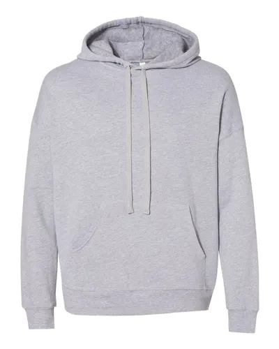 BELLA + CANVAS 3729 Unisex Sponge Fleece Drop Shoulder Hoodie Sweatshirt — blank hooded sweatshirt, front view