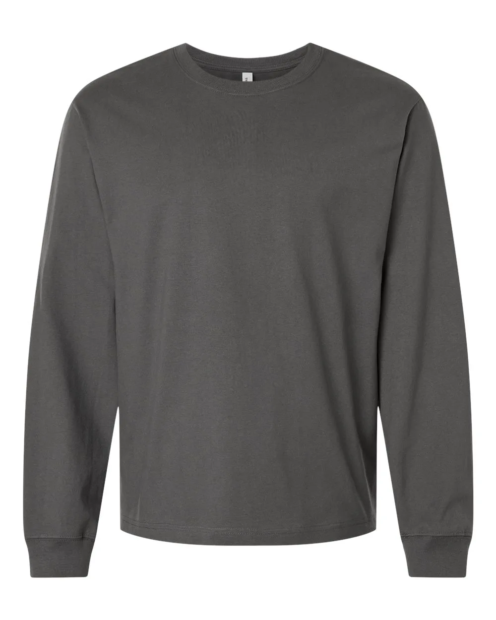 BELLA + CANVAS 4651 Unisex 7.5 oz Heavyweight Long Sleeve Tee — blank long sleeve tee, front view