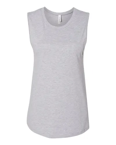 BELLA + CANVAS 6003 Women's Jersey Muscle Tank — blank tank top, front view