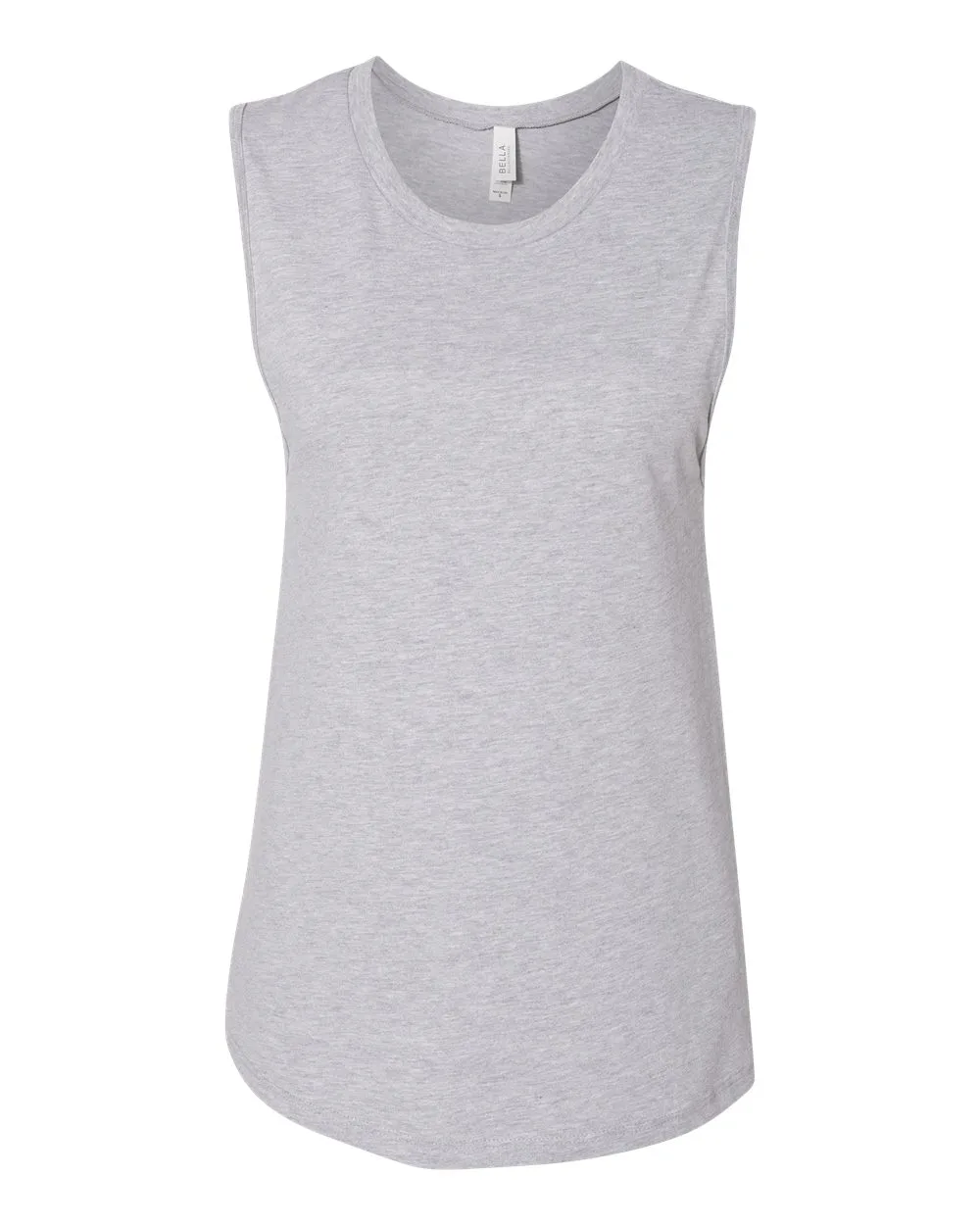 BELLA + CANVAS 6003 Women's Jersey Muscle Tank — blank tank top, front view