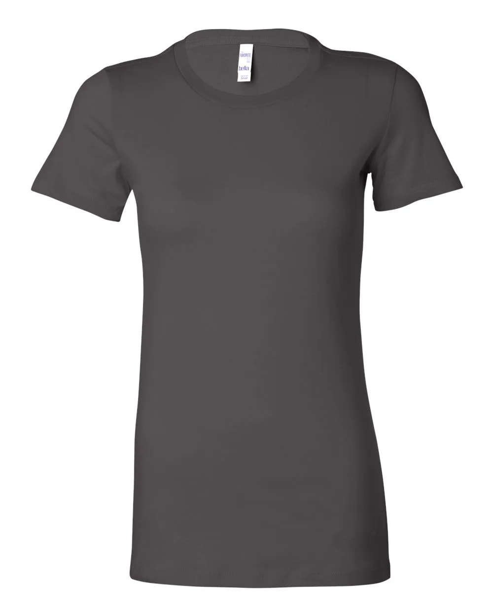 BELLA + CANVAS 6004 Women's Slim Fit Tee — blank t-shirt, front view