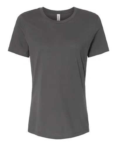 BELLA + CANVAS 6400 Women’s Relaxed Jersey Tee — blank t-shirt, front view