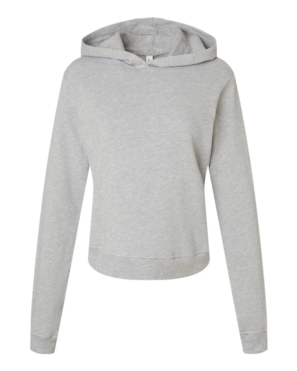 BELLA + CANVAS 7519 Women's Classic Hoodie Sweatshirt — blank hooded sweatshirt, front view
