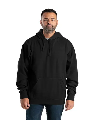 Berne Apparel SP401 Men's Signature Sleeve Hooded Sweatshirt — blank hooded sweatshirt, front view