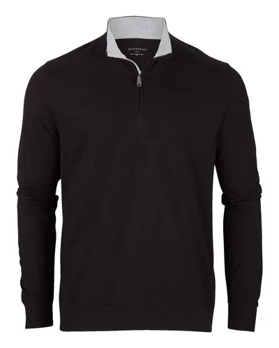 Boxercraft BM5205 Men's Alumni Quarter-Zip Pullover — blank garment, front view