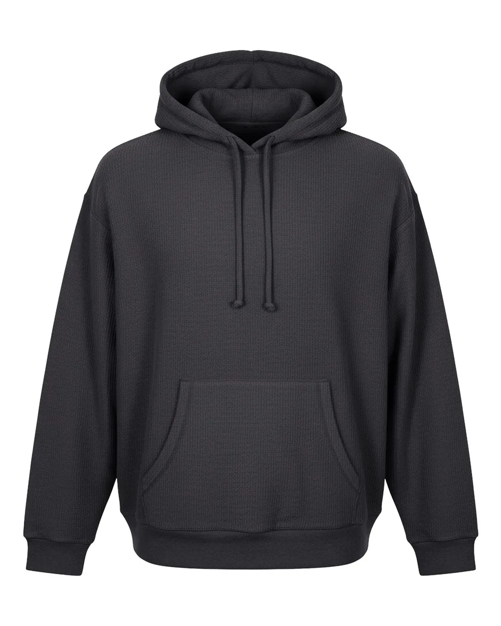 Boxercraft BU5302 Unisex Corded Pullover Hooded Sweatshirt — blank hooded sweatshirt, front view