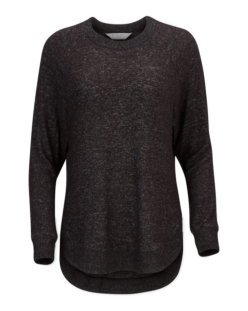Boxercraft BW1102 Women's Cuddle Oversize Pullover Sweater — blank garment, front view