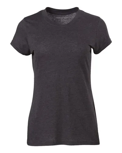 Boxercraft BW2101 Women's Tri-Blend T-Shirt — blank t-shirt, front view