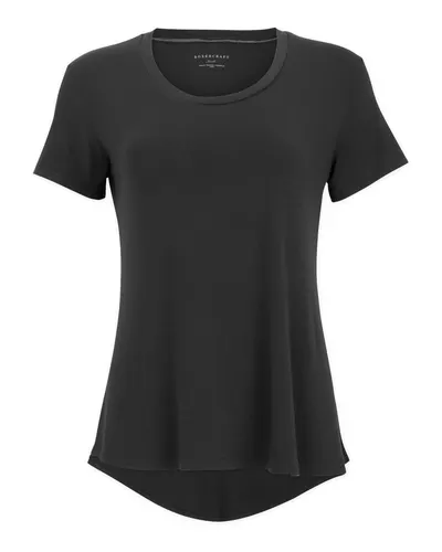 Boxercraft BW2105 Women's Bamboo Scoop Neck T-Shirt — blank t-shirt, front view