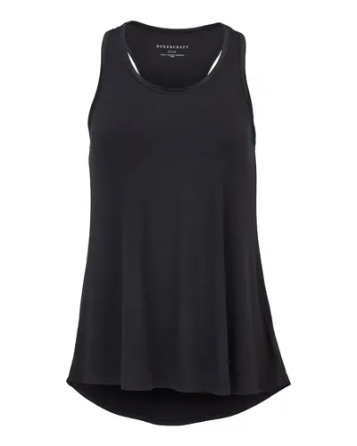 Boxercraft BW2508 Women's Bamboo Tank Top — blank tank top, front view