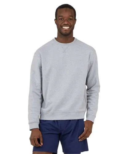 Boxercraft EM5160 Unisex Recrafted Recycled Fleece Crewneck Sweatshirt — blank crewneck sweatshirt, front view