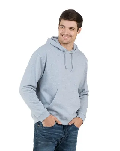Boxercraft EM5370 Unisex Recrafted Recycled Hooded Fleece — blank hooded sweatshirt, front view