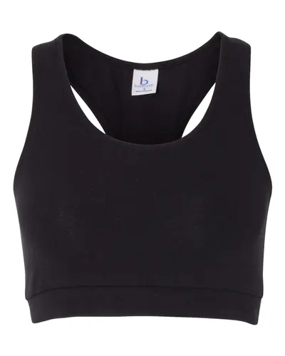 Boxercraft SB101 Women’s Support Your Team Sports Bra — blank garment, front view