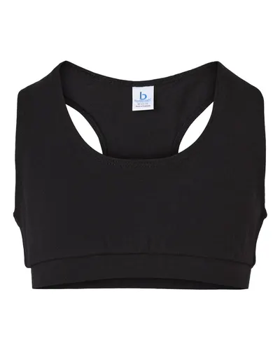 Boxercraft YSB101 Girls Sports Bra — blank garment, front view