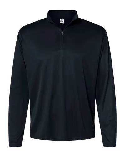 C2 Sport 5102 Men's Quarter-Zip Pullover — blank garment, front view
