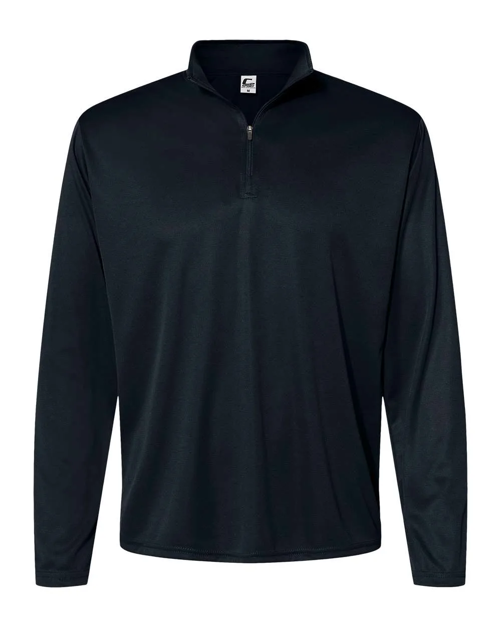 C2 Sport 5102 Men's Quarter-Zip Pullover — blank garment, front view