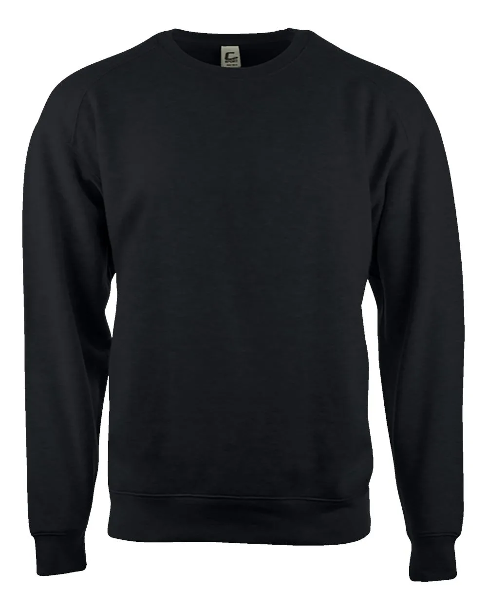 C2 Sport 5521 Youth Crewneck Sweatshirt — blank crewneck sweatshirt, front view