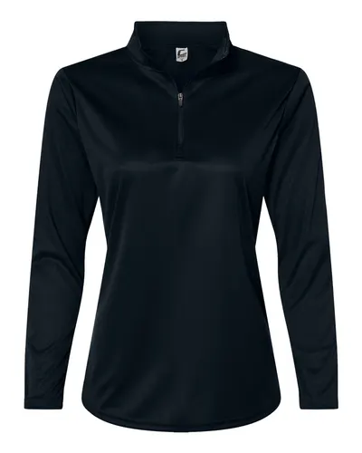 C2 Sport 5602 Women's Quarter-Zip Pullover — blank garment, front view