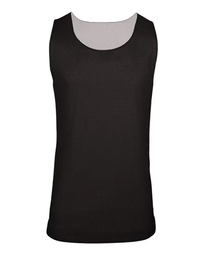 C2 Sport 5678 Women's Reversible Mesh Tank — blank tank top, front view