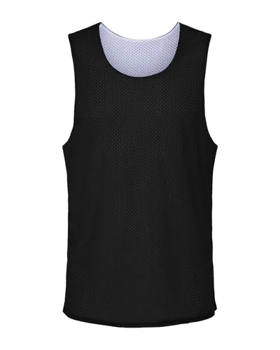 C2 Sport 5729 Men's Reversible Mesh Tank — blank tank top, front view