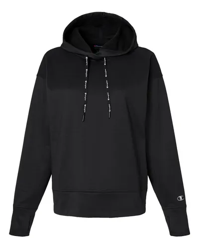 Champion CHP100 Women's Sport Hooded Sweatshirt — blank hooded sweatshirt, front view