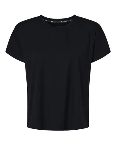 Champion CHP130 Women's Sport Soft Touch T-Shirt — blank t-shirt, front view