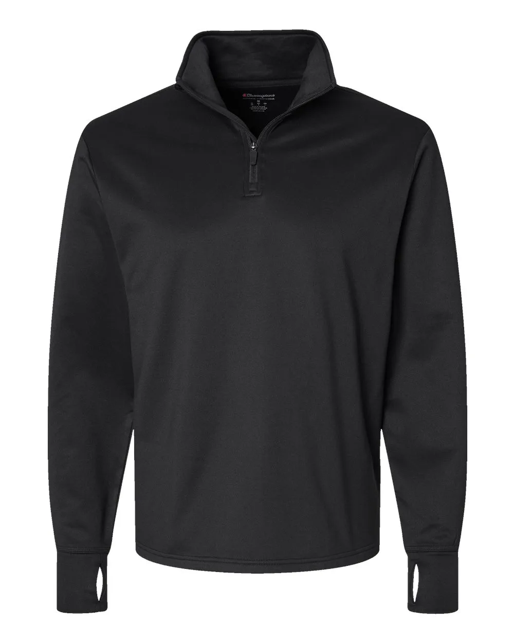 Champion CHP190 Unisex Sport Quarter-Zip Pullover — blank garment, front view