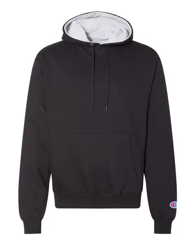 Champion S171 Unisex Cotton Max Hooded Sweatshirt — blank hooded sweatshirt, front view