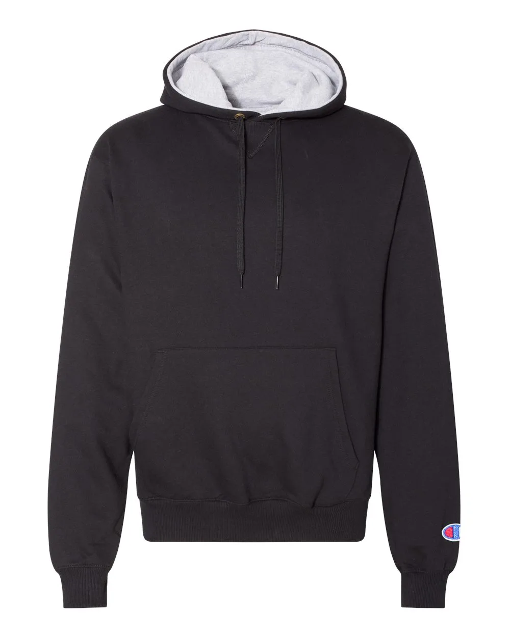 Champion S171 Unisex Cotton Max Hooded Sweatshirt — blank hooded sweatshirt, front view