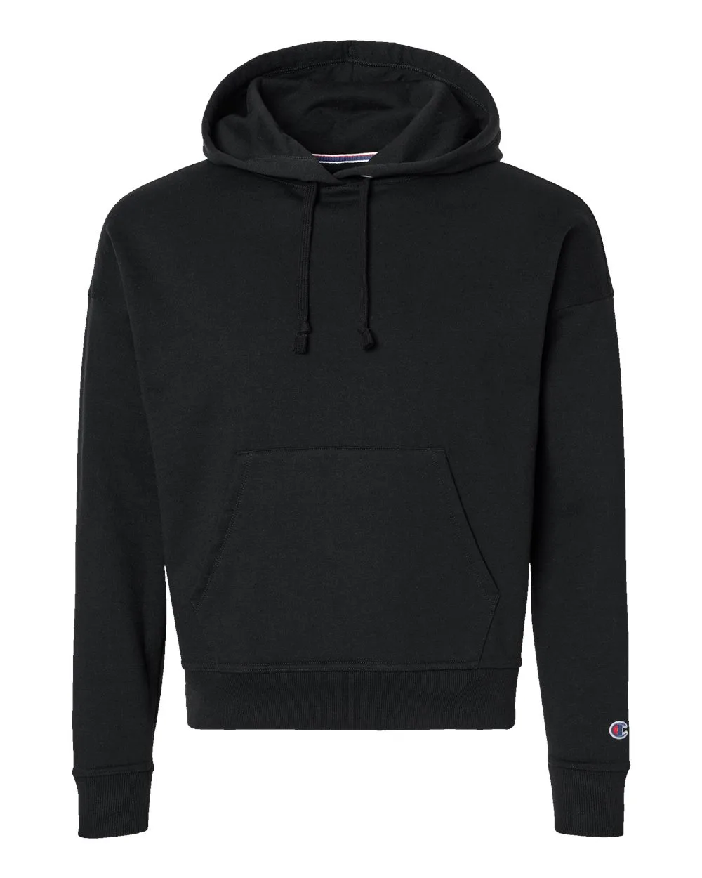 Champion S760 Women's Powerblend® Hooded Sweatshirt — blank hooded sweatshirt, front view