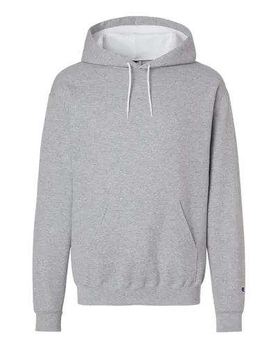 Champion S7CB0 Unisex Powerblend® Contrast Color Hooded Sweatshirt — blank hooded sweatshirt, front view