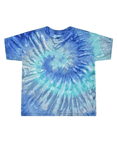 Colortone 1160 Toddler Tie-Dyed T-Shirt — blank t-shirt, front view